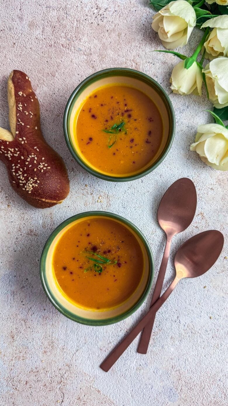 Einfache Suppe für den Osterbrunch